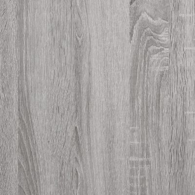 vidaXL szürke sonoma színű szerelt fa cipőtároló pad 102 x 32 x 50 cm