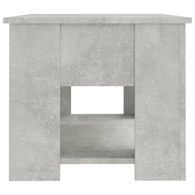 vidaXL betonszürke szerelt fa dohányzóasztal 79x49x41 cm