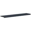 vidaXL Ablakp&aacute;rk&aacute;ny Antracit fa erezettel 140 x 30 x 4,5 cm PVC