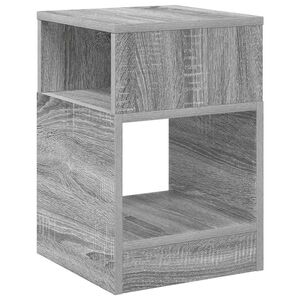 vidaXL V&eacute;gasztal Sz&uuml;rke Sonoma 30,5 x 30 x 45 cm Szerelt Fa