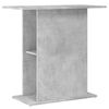 vidaXL betonsz&uuml;rke szerelt fa akv&aacute;riumi &aacute;llv&aacute;ny 75x36x72,5 cm