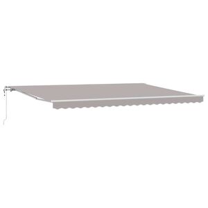 vidaXL Beh&uacute;zhat&oacute; napellenző Vil&aacute;gossz&uuml;rke 500 &times; 350 cm