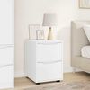vidaXL T&aacute;rol&oacute;szekr&eacute;ny Feh&eacute;r 40 x 48 x 57 cm Faanyag