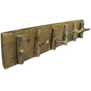 vidaXL vegyes &uacute;jrahasznos&iacute;tott fa fogas 60 x 15 cm