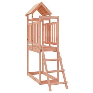 vidaXL t&ouml;m&ouml;r dugl&aacute;szfenyő k&uuml;lt&eacute;ri j&aacute;tsz&oacute;szett 53 x 110 x 214 cm