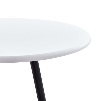 vidaXL fehér MDF bárasztal 60 x 107,5 cm