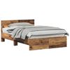 vidaXL &Aacute;gykeret t&aacute;ml&aacute;val Antik Fa 193 x 125 x 70 cm Szerelt fa