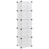 vidaXL &aacute;tl&aacute;tsz&oacute; polipropil&eacute;n cipőtart&oacute; 44 x 31,5 x 153,5 cm