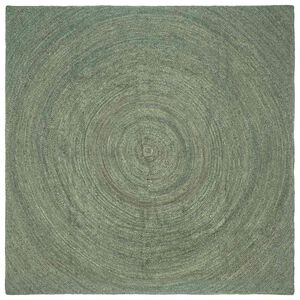 vidaXL Ter&uuml;letszőnyegek Olajz&ouml;ld 300 x 300 cm Juta