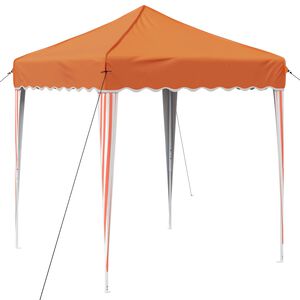 vidaXL Parti s&aacute;tor 195 x 195 x 245 cm Narancss&aacute;rga Oxford Sz&ouml;vet