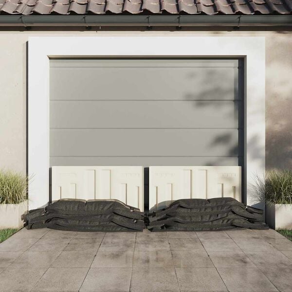 vidaXL 25 db s&ouml;t&eacute;tz&ouml;ld HDPE homokzs&aacute;k 103 x 25 cm