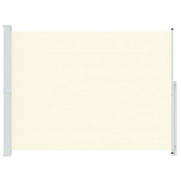 vidaXL kr&eacute;msz&iacute;nű beh&uacute;zhat&oacute; oldals&oacute; terasznapellenző 220 x 300 cm