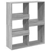 vidaXL sz&uuml;rke sonoma sz&iacute;nű szerelt fa t&eacute;relv&aacute;laszt&oacute; 100x33x115 cm