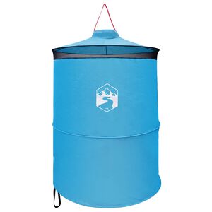 vidaXL Pop-up toalett s&aacute;tor akaszt&oacute;s k&ouml;telel K&eacute;k 97 x 126 cm