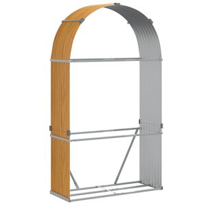 vidaXL faut&aacute;nzat&uacute; horganyzott ac&eacute;l r&ouml;nktart&oacute; 120 x 45 x 210 cm