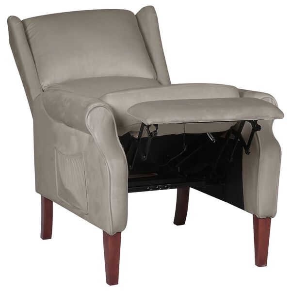 vidaXL vil&aacute;gossz&uuml;rke b&aacute;rsony d&ouml;nthető fotel