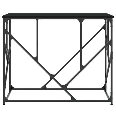 vidaXL fekete szerelt fa tálalóasztal 100x40x80 cm