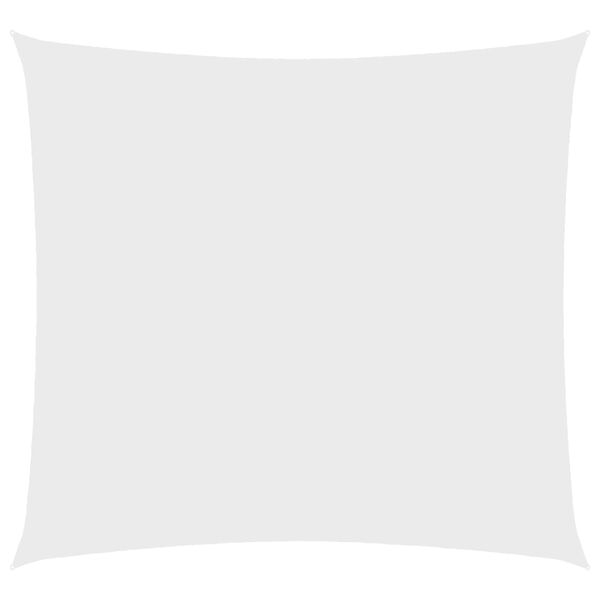 vidaXL fehér négyzet alakú oxford-szövet napvitorla 2,5 x 2,5 m