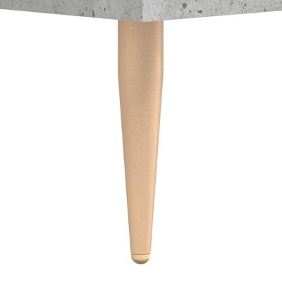 vidaXL betonszürke szerelt fa tálalószekrény 69,5 x 34 x 90 cm
