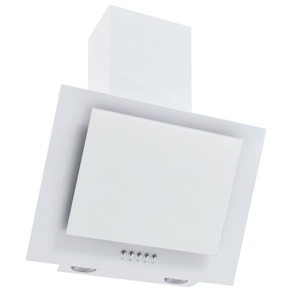 vidaXL rozsdamentes acél és edzett üveg RGB páraelszívó LED-del 60 cm