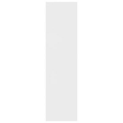 vidaXL fehér forgácslap könyvszekrény/térelválasztó 155 x 24 x 160 cm