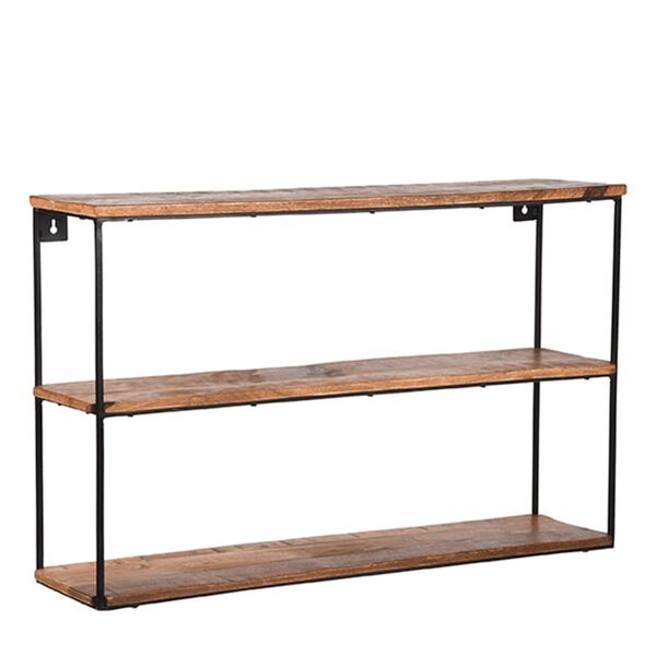 LABEL51 Vintage L-es méretű fali állvány 80 x 20 x 50 cm