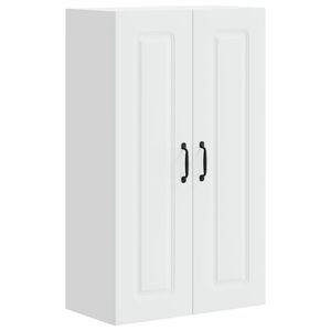 vidaXL Fali konyhaszekr&eacute;ny polcokkal Feh&eacute;r 60 x 31 x 100 cm Faanyag