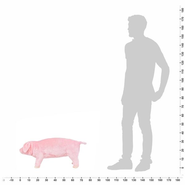 vidaXL r&oacute;zsasz&iacute;n &aacute;ll&oacute; malac pl&uuml;ssj&aacute;t&eacute;k XXL