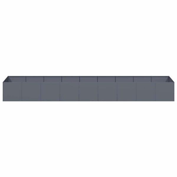 vidaXL n&ouml;v&eacute;nytart&oacute; antracit 360x80x40 cm ac&eacute;l
