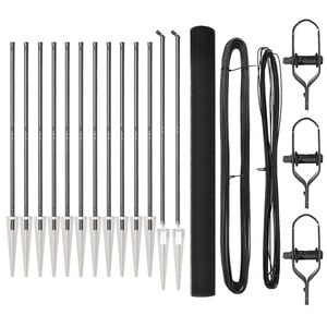 vidaXL Hevederes dr&oacute;tker&iacute;t&eacute;s t&uuml;sk&eacute;kkel 25 x 1,5 m PVC-bevonatos Ac&eacute;l