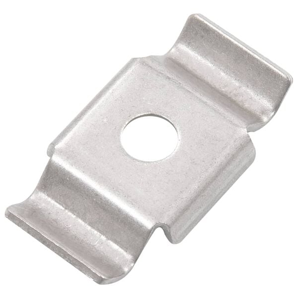 vidaXL 50 db rozsdamentes ac&eacute;l ker&iacute;t&eacute;sr&ouml;gz&iacute;tő pillang&oacute;kapocs