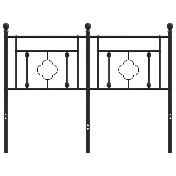 vidaXL fekete f&eacute;m fejt&aacute;mla 120 cm
