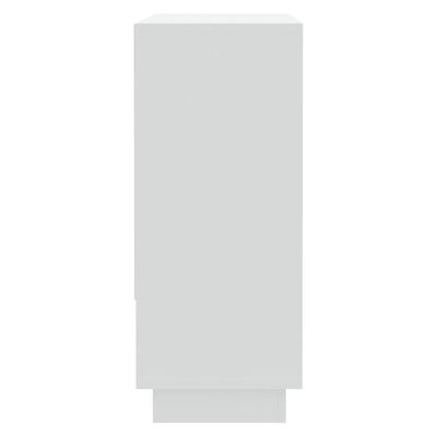 vidaXL fehér forgácslap tálalószekrény 97 x 31 x 75 cm