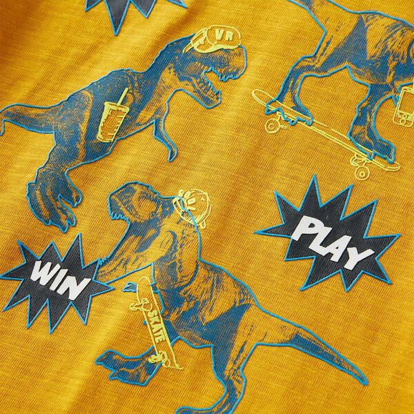 Okker hossz&uacute; ujj&uacute; gyerekp&oacute;l&oacute; 128