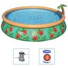 Bestway Fast Set Paradise Palms felf&uacute;jhat&oacute; medenceszett 457 x 84 cm