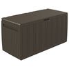 vidaXL barna p&aacute;rnat&aacute;rol&oacute; l&aacute;da 117 x 45,5 x 57,5 cm 270 L
