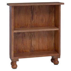 vidaXL Polcok polcokkal Barna 47 x 16 x 55 cm T&ouml;m&ouml;r Mahag&oacute;ni Fa