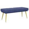 vidaXL K&eacute;ttag&uacute; pad Rendőrs&eacute;gi k&eacute;k 120 x 45 x 46 cm B&aacute;rsony