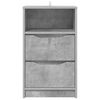 vidaXL &Eacute;jjeliszekr&eacute;nyek 2 pcs Beton Sz&uuml;rke 40 x 30 x 467 cm Faanyag