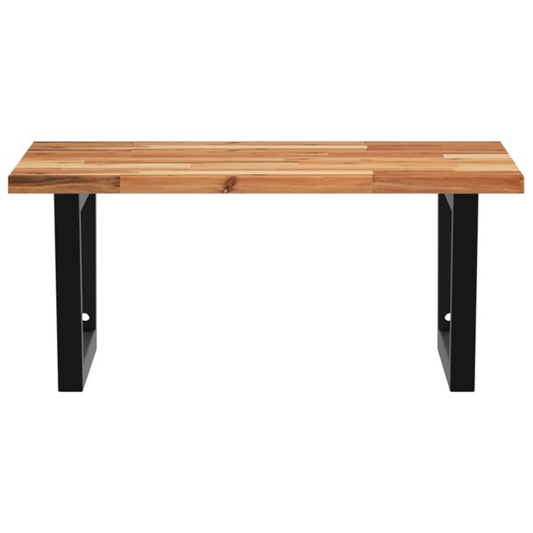 vidaXL ac&eacute;l &eacute;s t&ouml;m&ouml;r ak&aacute;cfa falra szerelhető mosd&oacute;polc