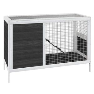 vidaXL sz&uuml;rke t&ouml;m&ouml;r fenyőfa ny&uacute;lketrec 103 x 44 x 69,5 cm