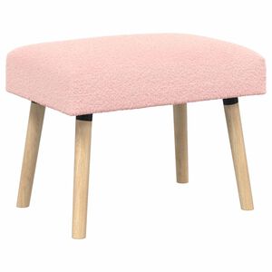 vidaXL pad Egysz&iacute;nű R&oacute;zsasz&iacute;n 60 x 40 x 45 cm Boucl&eacute;