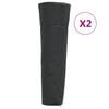 vidaXL 2 db 420D oxford-sz&ouml;vet piramis alak&uacute; fűtőhuzat 86x47x241 cm