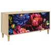 vidaXL TV szekr&eacute;ny KIEL 102 x 33 x 50 cm Sonoma Szerelt Fa