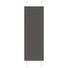 vidaXL plisz&iacute;rozott redőny fekete 45x100 cm sz&ouml;vetsz&eacute;less&eacute;g 44,4 cm