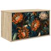vidaXL Fals&iacute;that&oacute; TV Szekr&eacute;ny LOCHEM 69 x 33 x 40 cm Sonoma T&ouml;lgy