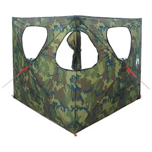 vidaXL Vad&aacute;sz S&aacute;tra Terepsz&iacute;nű 145 x 145 x 150 cm Poli&eacute;szter &eacute;s ac&eacute;l
