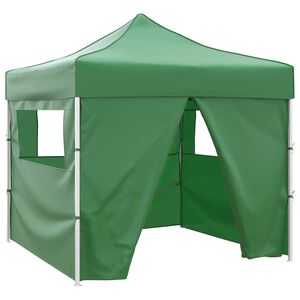 vidaXL Partys&aacute;tor 291 x 291 x 315 cm Z&ouml;ld Oxford Sz&ouml;vet