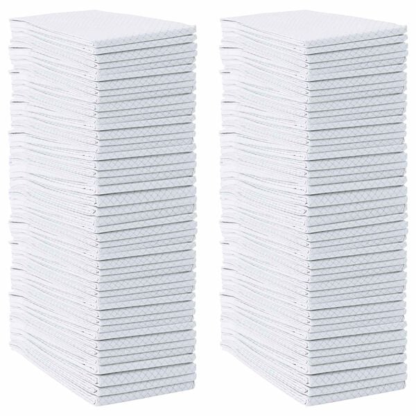 vidaXL Háziállat Képző Párna Egyszínű 100 pcs 120 x 80 cm