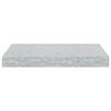 vidaXL betonsz&uuml;rke MDF lebegő fali polc 40 x 23 x 3,8 cm